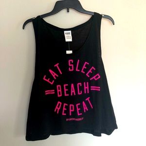 Pink Victoria’s Secret spring break tank large